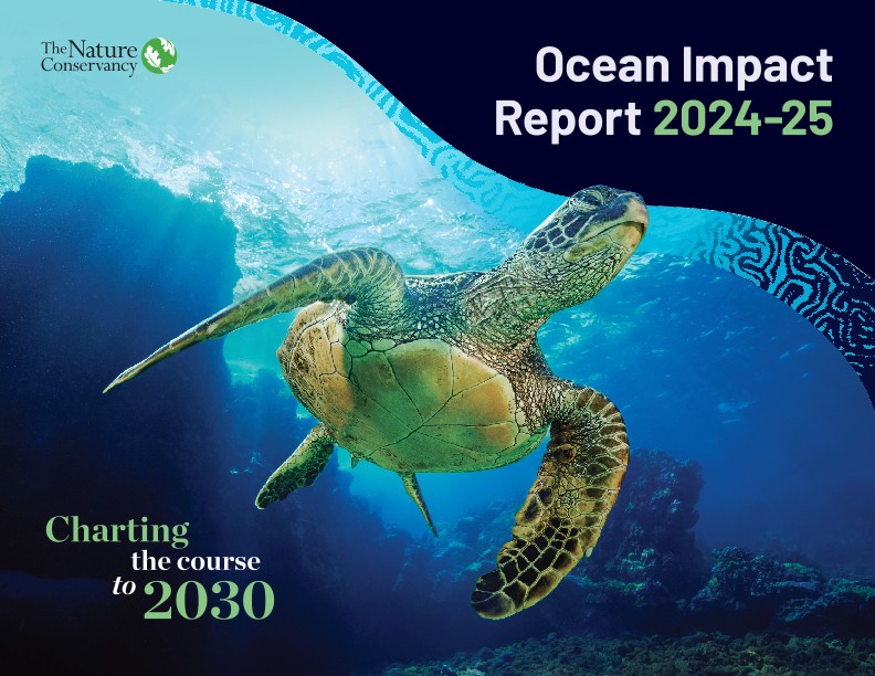 Working to achieve our 2030 goal: conserving 4 billion hectares of ocean
—more than 10% of the world’s ocean area—and improving the lives of billions who depend on it.