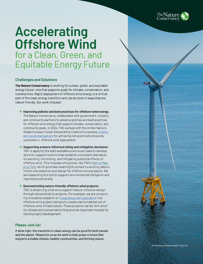 Offshore Wind Fact Sheet.