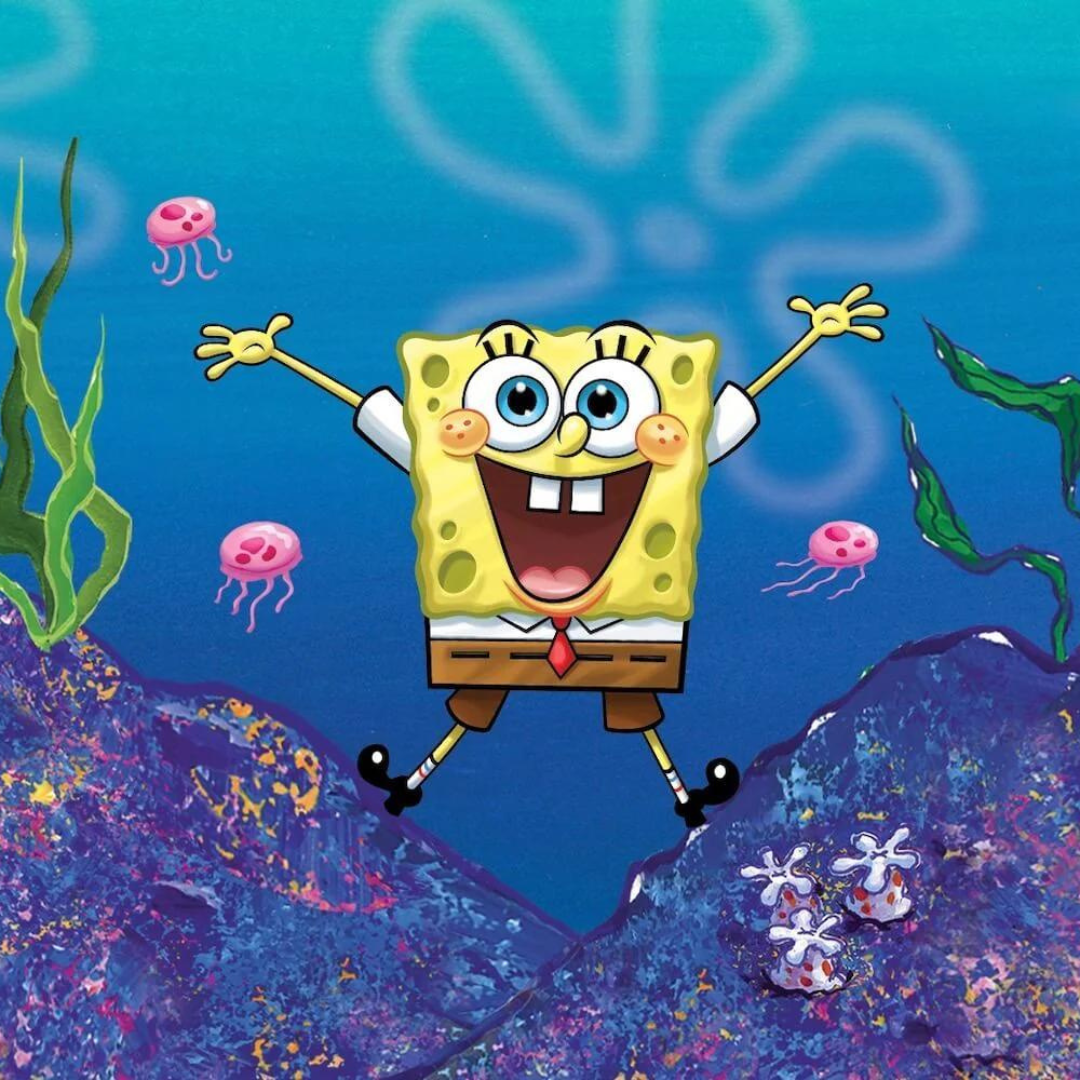 Bob Esponja en Fondo de Bikini.