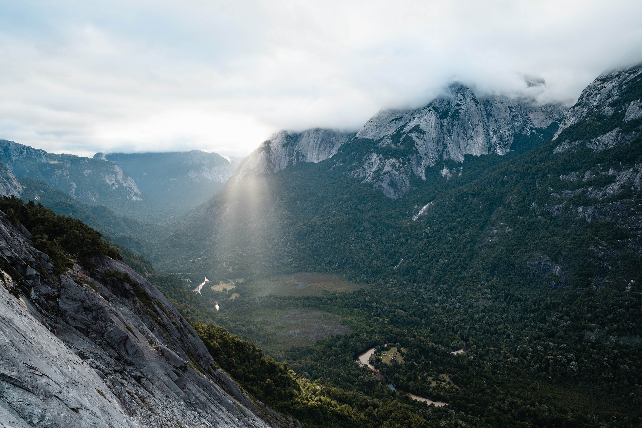 Pristine Patagonian wilderness