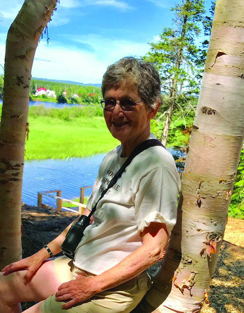 New Hampshire volunteer Gail Page.