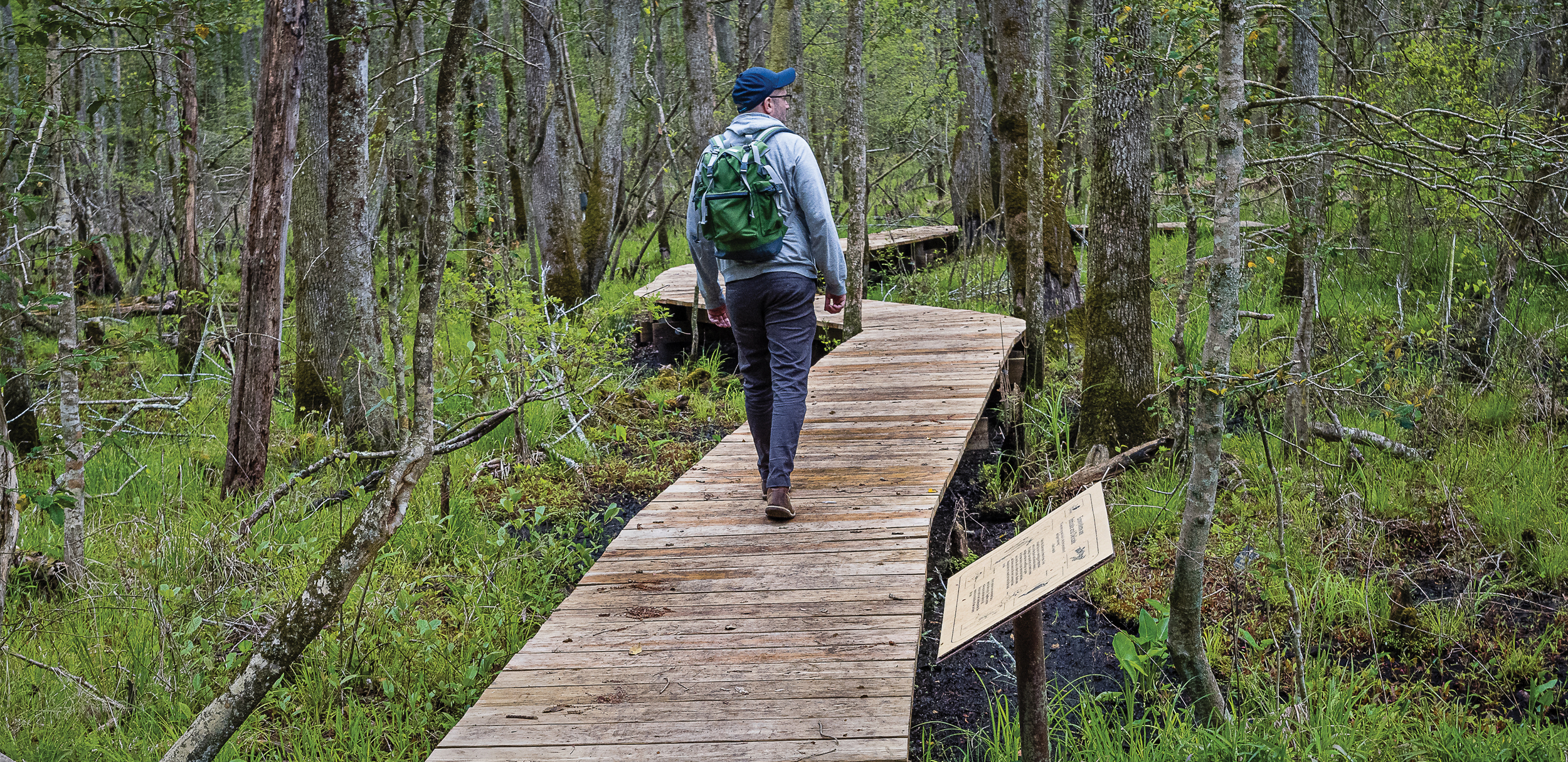 Geocaching in a preserves