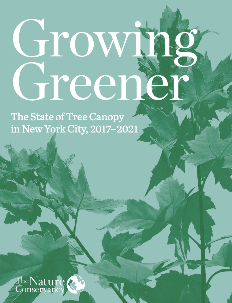 Cover of Growing Greener report.