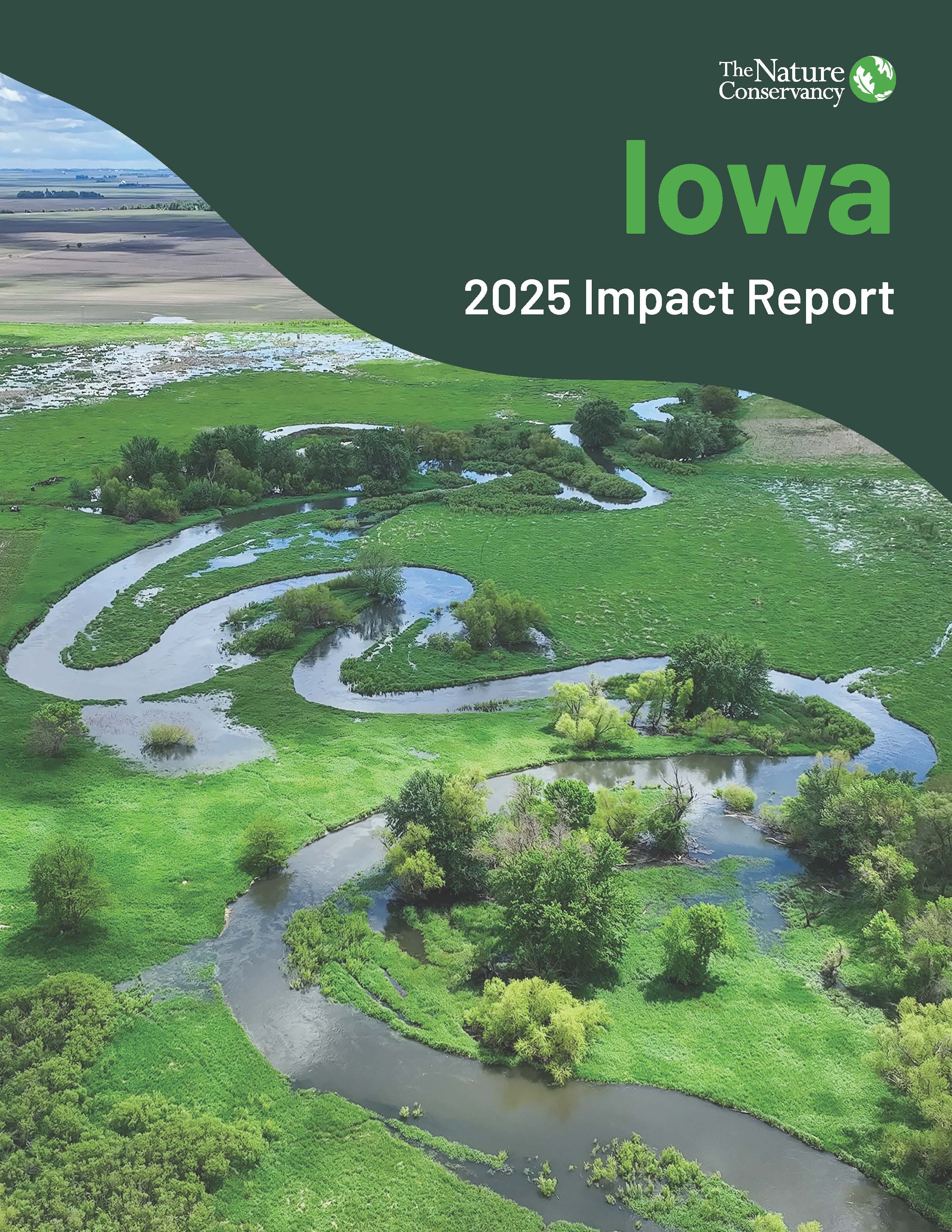 Cover image of Iowa 2025 report.
