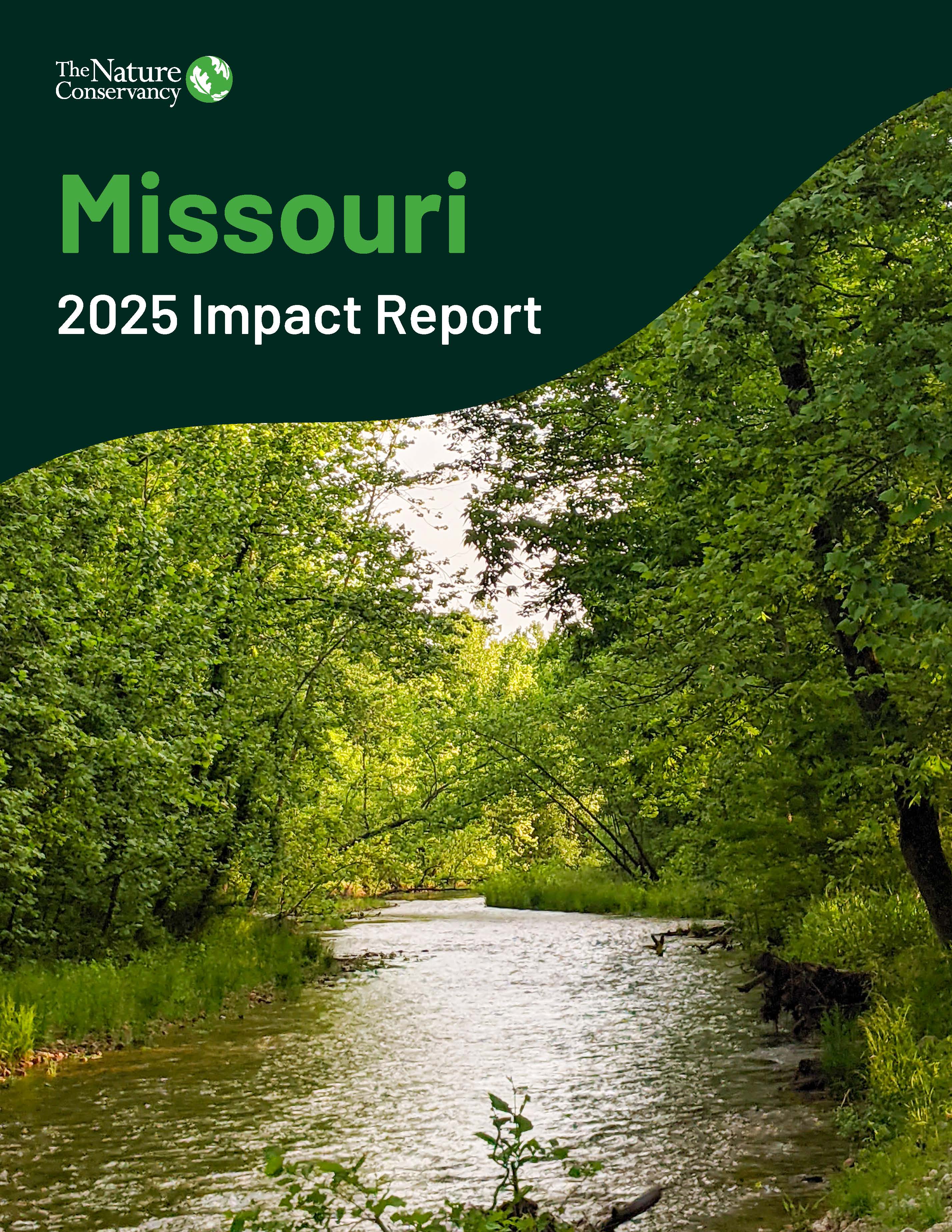 Cover image of Missouri 2025 report.